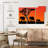 Orange Sunset Elephants-107951848