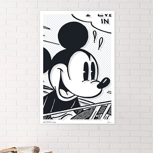 Mickey Mouse Canvas Wall Art Gift Ideas For Him/Her – CollagemasterCo