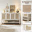 Buffet polyvalent avec 4 portes et 1 tablette ouverte Pomodoro Boho-1768686848