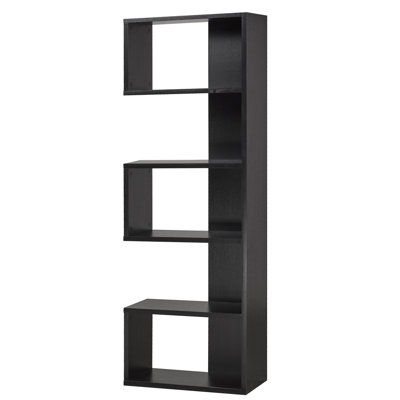 Bibliothèque à plusieurs niveaux, noir