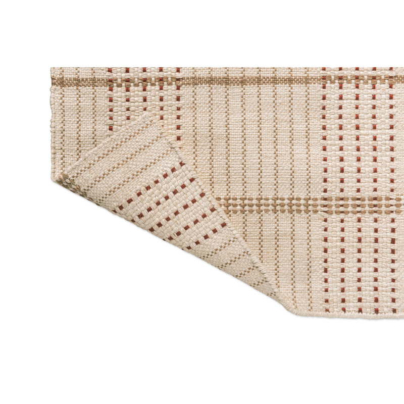 Stitch Flatweave Striped Area Rug, Runner 2'2" x 7'7"