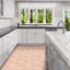 Spark C 7.87" x 9.09" Cement Patterned Wall & Floor Tile-66657158