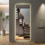 65X21in Full Body Mirror With Lights, Full Length Mirror