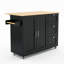 135 cm W Kitchen Island with-1388280357