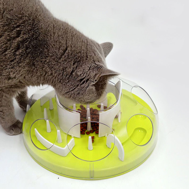 Jouet interactif pour chat, Vert