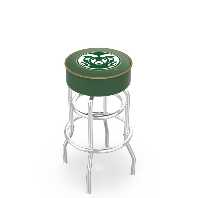 NCAA Swivel Bar & Counter Stool, Counter Stool (25" Seat Height), Colorado State