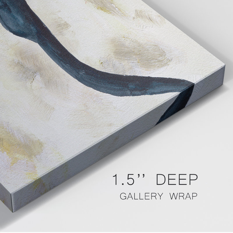Blue Shadow II - impression sur toile tendue, H 32 po x l 48 po x P 1 po