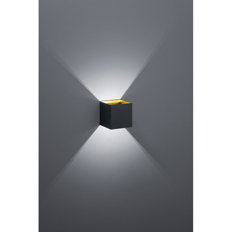 Traci LED Up & Downlight, Black