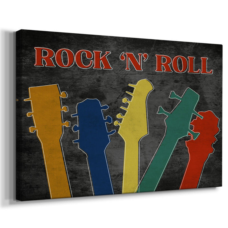 Toile tendue Rock and Roll-Gallery, H 12 po x l 18 po