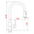 RENIST Yorba Pull Down Kitchen Faucet-56725285