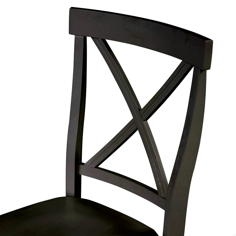 Ensemble de table et chaises de salle à manger 5 pièces pour 4 personnes, table de cuisine en bois massif avec 4 chaises