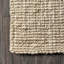 Tapis ivoire clair en jute tissé à la main Pata-1426339904