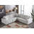Breton Contemporary Fabric Tufted 5 Piece Modular Sectional Sofa