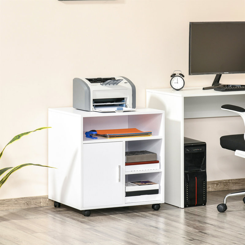Omarionna 60 cm W Filing Cabinet, White