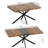 55.11'' - 70.86" Rectangular Stretch Dining Table-293149731
