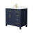 Beckett 36" Freestanding Single Bathroom Vanity with Cultured Marble Top-61870896-61870895-61870890