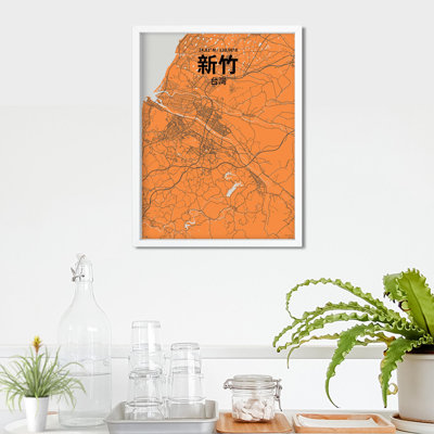 Hsinchu (chinois traditionnel), impression sur toile tendue