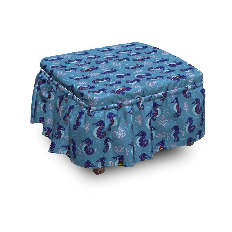Housse pour repose-pieds undersea fantastique life