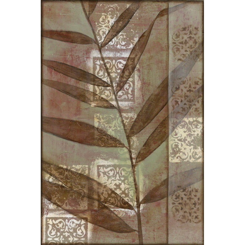 Morocc An Palm II by Jennifer Goldberger - Wrapped Canvas Painting, 46cm H x 30cm W