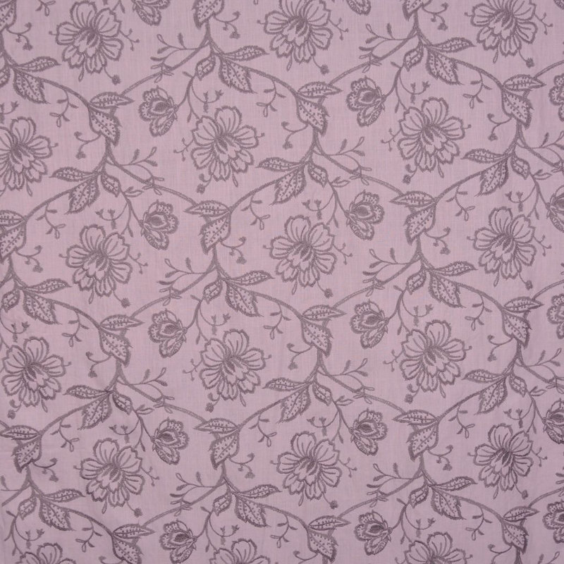Allure Boutique Floral Foliage Fabric, Lavender