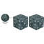 Dice marbre figurines et sculptures abstraites-258425041