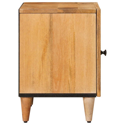 40cm W Solid Wood Bedside Table