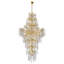 Lustre luxueux en cristal à deux niveaux pour escalier K9-667050993-667050997-667050995