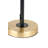 Bryce Black and Gold Metal Rise and Fall Table Lamp