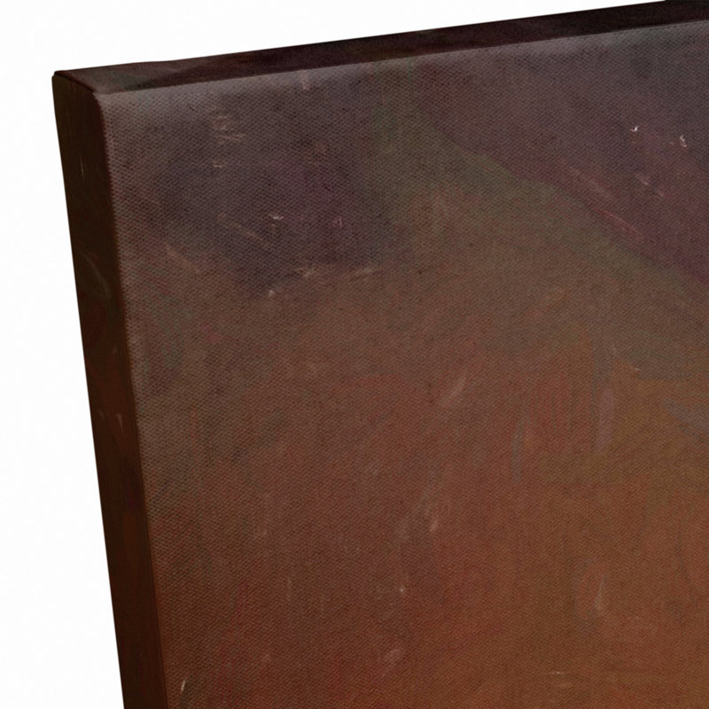 «Santa Gets Ready», impression sur toile tendue