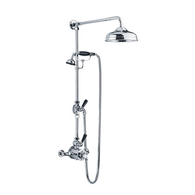 Classic Black Complete Shower System