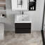 Meuble-lavabo flottant avec lavabo