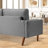 Liby 68" Square Arm Sofa Loveseat-1767927546