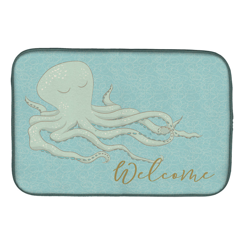 Tapis de séchage octopus welcome