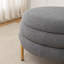 Repose-pieds rond avec rangement Lytham-45798632