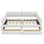 Lit plateforme tapissier avec port USB et 2 tiroirs-1064506376
