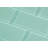 Premium 3" x 6" Straight Edge Glass Mosaic Subway Tile-88912555