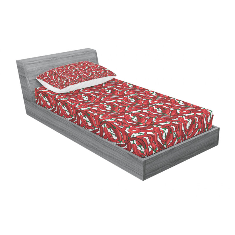 Microfiber Sheet Set, Twin XL Sheet Set with Fitted Sheet