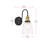 Helotes Armed Sconce-604388050