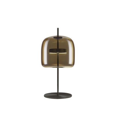 Jube Table Lamp G Smoky Transparent Matt Black 2 L3415 Ul