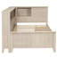 Lit de jour simple en bois avec 3 tiroirs, lait blanc antique, fabrication, aucun sommier requis blanc, solide-1664163686