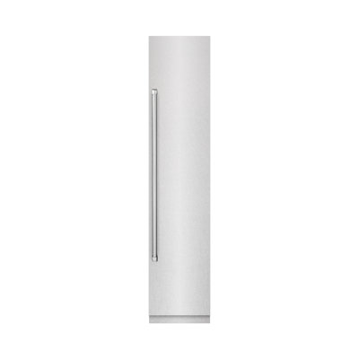 ZLINE 18 po 8,6 pi³ Congélateur colonne à charnière avec intérieur gris graphite
