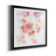 «Pink Pleasure I», ensemble de 2 reproductions d'art encadrées-26584589-26584591-26583541