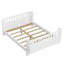  Grand lit plateforme, lit surbaissé avec rails-446020475