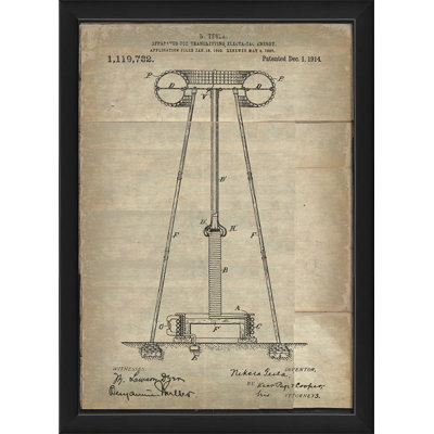 " Tesla Transmitting Electrical Energy Patent "