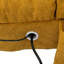 Chaise longue en lin