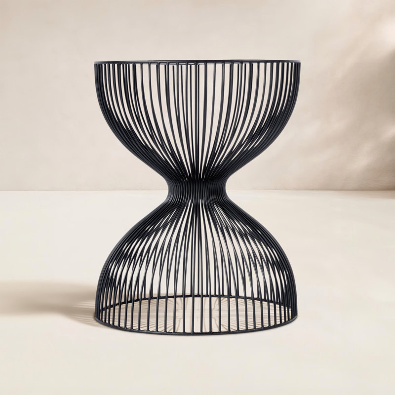 Table d'appoint ronde d'extérieur 14,25 po Chalette