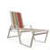 Holna Outdoor Rust-Resistant Metal Chaise Lounge