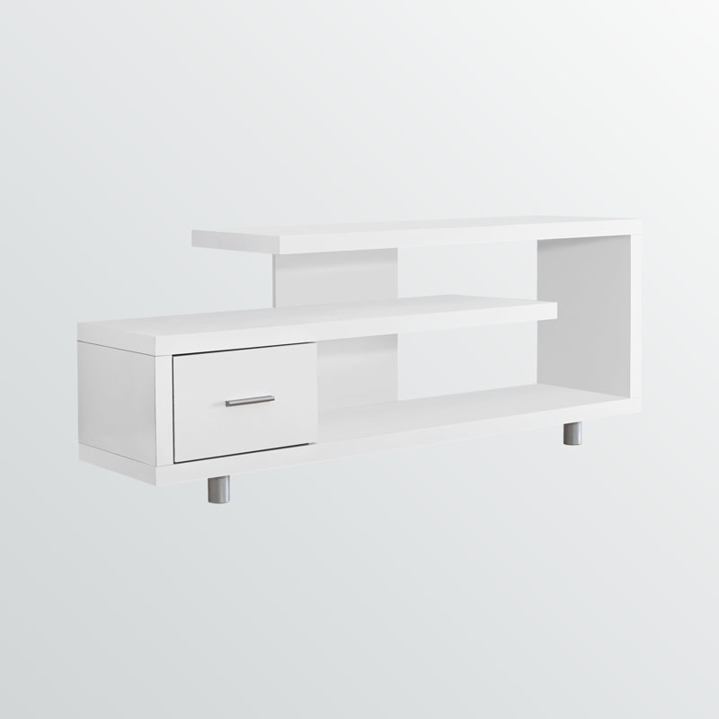 Meuble télé 60 po Cielle, White