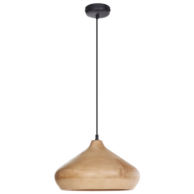1 - Light Natural Single Pendant