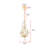 Stockard 4 - Light Glass Chandelier-23155932